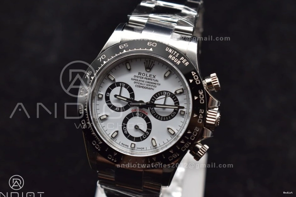 Case 116500 904L Clean Practical 726 White Daytona V3 Bracelet SS And Dial 0727